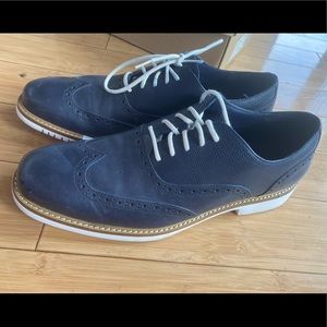 Cole Haan navy Oxford Shoe Sz 10
